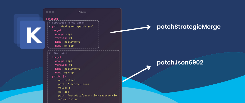 Kustomize patch types
